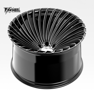 Mâm xe hợp kim nhôm đúc FX, kiểu lõm sâu, nan hoa kiểu quạt, kích thước 18 - 24 inch, phù hợp với dòng xe 5 Series, E Class, A6 - Product Image 2