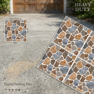Carreaux de sol en porcelaine Vistaar Digital 400x400mm 10mm antidérapants, résistants, pour extérieur - Product Image 5