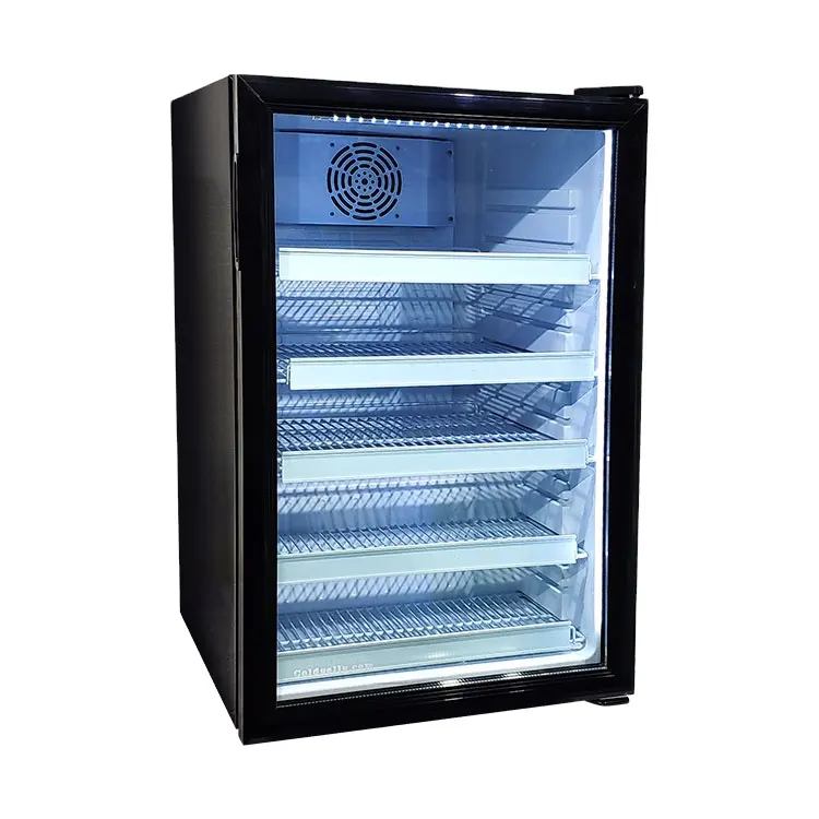 Meisda vetro SC130 di alta qualità che mostra il frigorifero dell'esposizione del dessert