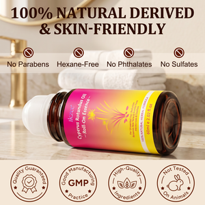 Huile dépilatoire Ikzee Original Roll-on au Cyperus Rotundus 100% pure pressée à froid pour une réduction naturelle des poils - Product Image 5