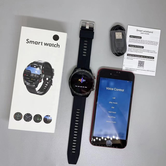 Sports Round Screen Smart Watch HW20 Luxury Smart Bracelet New Coming Voice Control Dialer Heart Rate Blood Oxygen Smart Band