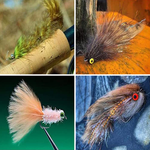 Bán Buôn Fly Ràng Buộc Hạt Brass Quả Tạ Với Đôi Mắt Hình Dạng Quả Tạ Hạt Fly Ràng Buộc Chất Liệu (B10) - Product Image 5