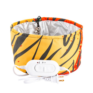 Bonnet chauffant électrique pour soins capillaires à domicile avec fonction de chauffage et contrôle de température réglable - Product Image 1