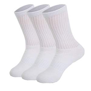 Chaussettes de sport pour femmes DB, 3 paires, couleur unie, respirantes, en coton, taille 5-10, décontractées, été - Product Image 3