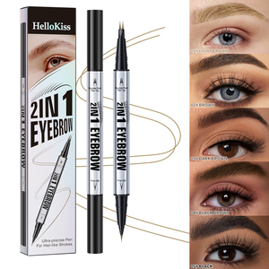 Lápiz Delineador de Cejas Líquido de Doble Punta, Resistente al Agua, de Secado Rápido y Larga Duración, 5 Colores Disponibles, con Cepillo y Punta Bifurcada, Etiquetado Personalizado - Product Image 6
