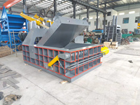 Machine de compactage haute pression en acier inoxydable et alliage d'aluminium pour le recyclage des déchets, haute productivité, réduction du volume