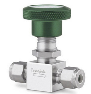 Válvula de fuelle de acero inoxidable original con sellado soldado, cabezal de vástago de acero inoxidable, terminal de tubería de 6 mm, accesorio de tubería SS-6H-MM, control de flujo, control preciso de F - Product Image 5