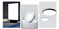 Plaque diffuseur de lumière en PC résistant à la chaleur - Panneau LED en polycarbonate givré pour luminaires de plafond, lampes et zones à haute température