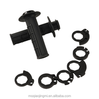 Poignées de guidon en caoutchouc de silicone pour motocross, avec verrouillage et fixation par serrage, guidon de moto universel de 22 mm, accessoires de moto
