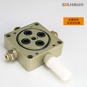 Válvula Manual Accionada por Solenoide HV-02 HV-03 HV-04, Interruptor Neumático Direccional de Cuatro Vías y Tres Posiciones, Válvula Manual - Product Image 5