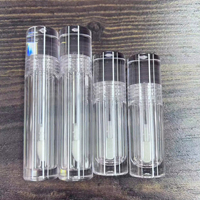 2025 tubes de brillant à lèvres transparents tubes de brillant à lèvres vides avec tube de brillant à lèvres logo privé