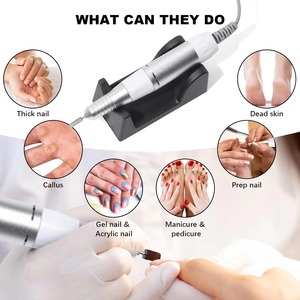 Kit de perceuse à ongles électrique 35000 tr/min, polisseuse à gel, outils de manucure, équipement de salon, outil de polissage puissant, kit de limes à ongles - Product Image 4