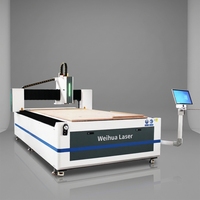 Nouvelle machine de gravure laser à fibre intelligente de type portique 4*8 pieds, gravure laser sur miroir, BMP pour acier, verre, miroir LED, givrage