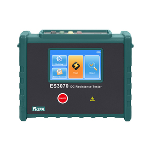 เครื่องทดสอบความต้านทานแบบมือถือ FUZRR ES3070 ดิจิตอล โอห์มมิเตอร์ 5A/10A เครื่องตรวจจับความต่อเนื่องของการต่อลงดิน 500V รุ่นเต็มรูปแบบ - Product Image 2