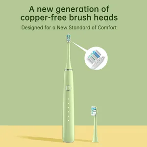 Baolijie IPX7 FoodGrade Smart Sonic Electric Toothbrush Rechargeable Automatic Vibrating Toothbrush Waterproof
