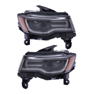 Accessoires de voiture LED HID phares avec DRL USA Version phare avant pour <span class=keywords><strong>Jeep</strong></span> <span class=keywords><strong>Grand</strong></span> <span class=keywords><strong>Cherokee</strong></span> 2017-2020 - Product Image 2