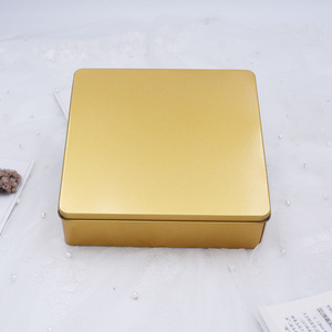 Factory Custom Food Grade Large Size <strong>Tin</strong> Can Gift Packaging Candy <strong>Sweets</strong> Square Cookie <strong>Tin</strong> Box - Product Image 5