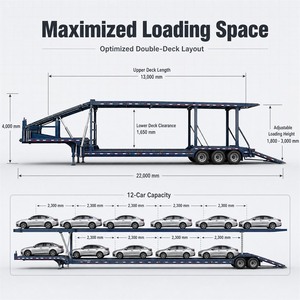 Semirremolque <span class=keywords><strong>para</strong></span> Transporte de Autos Usados - Product Image 3