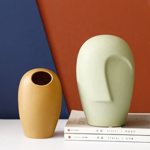 Coloré nordique Céramique <span class=keywords><strong>Origami</strong></span> Vase Salon Fleur Vase Décoration De La <span class=keywords><strong>Maison</strong></span> Pour La Chambre À Coucher - Product Image 2