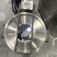 Robot culinaire industriel, hachoir alimentaire, machine à couper les légumes, mélangeur alimentaire 6L 12L 17L 21L pour houmous, piment, ail