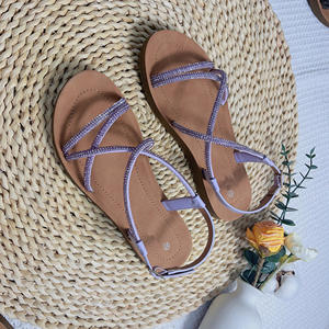 Sandalias de exterior de alta calidad, Sandalias planas, zapatos informales al por mayor, Sandalias planas de mujer - Product Image 5