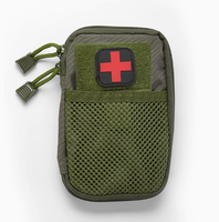 Trousse de premiers secours tactique de luxe imperméable pour l'extérieur, sac à outils médical avec fermeture à glissière