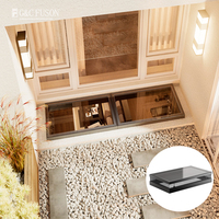 Lucarne Électrique en Verre de Haute Qualité Profilé Aluminium Automatique pour Toit Balcon Fenêtre Brise-Soleil Vertical