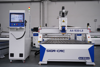Fresadora CNC CE para Tallado, con Sistema NC Studio, Cambio Automático de Herramienta, 3 Ejes, Multifuncional, de Alta Precisión, para Trabajos en Madera y Muebles