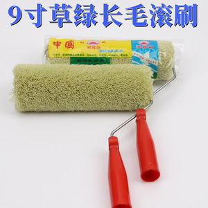 แปรงลูกกลิ้งทาสี ขนแปรงยาว 220 มม. ด้ามจับผ้า 20 มม. พลาสติก สำหรับทาสีตกแต่ง - Product Image 5