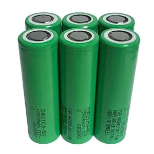 Batterie solide cylindrique haute capacité 21700 50S 3.6V 5000mAh, décharge 60A, 800 cycles, pour drone FPV - Product Image 5