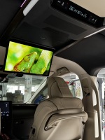 Moniteur rabattable pour voiture Android motorisé XTRONS de 15,6 pouces avec écran tactile pour Toyota Alphard 40 2023-actuellement, entrée HD/AV