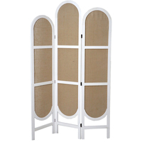 Paravents pliables en fibre imperméable Shoji, écrans décoratifs en corde de papier pour la maison, le bureau et le rangement