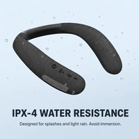 Offre Spéciale 2026 Nouveau Lecteur de Musique Bluetooth Étanche Original 10W Haute Qualité Portable Sans Fil Enceinte Collier Portable pour Jeux