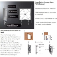 Industrieller Bergbau-Dachventilator Wand-Abluftventilator FRP-Stahlflügel Kugellager Elektrisch 110-415V ODM/OEM Anpassbar