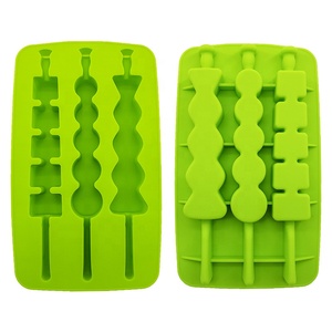 Moule à glaçons en silicone pour sucettes glacées, compatible réfrigérateur et congélateur, qualité alimentaire, démoulage facile, plateau flexible pour glaçons, pour la vente en gros par une usine de qualité - Product Image 5