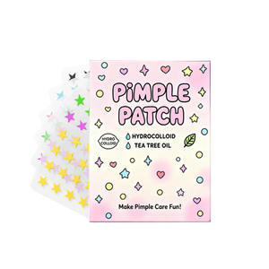 Parches para el Acné Populares, Coloridos, con Forma de Estrellas, Invisibles, Hidrocoloides, Poderosos Parches para Granos - Product Image 1