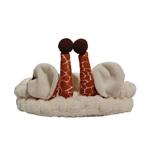 Bandeau en peluche mignon girafe oreille Spa bandeau élastique doux <span class=keywords><strong>pour</strong></span> le lavage du visage et le maquillage-produit de soins personnels - Product Image 3