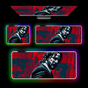 Kích thước lớn Non-Slip RGB Chuột chơi game pad biểu tượng tùy chỉnh bàn phím không thấm nước Mat sản phẩm Chứng Khoán - Product Image 6