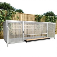 Grande cage extérieure pour poulets, enclos anti-guerrier pour lapins et pigeons, enclos multi-usages pour animaux