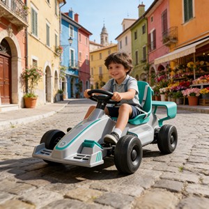 Scooter électrique et <span class=keywords><strong>mini</strong></span> kart à pédales personnalisable au prix d'usine pour les enfants de 3 à 16 ans, amusement intérieur et extérieur - Product Image 4