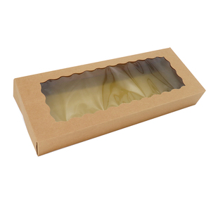 Tùy Chỉnh Logo In Cấp Thực Phẩm Trắng Tông Giấy Sinh Nhật Quà Tặng Bánh Ngọt Hộp Bánh Với Cửa Sổ Rõ Ràng - Product Image 6