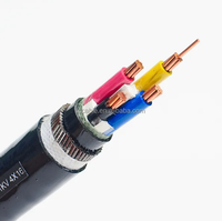 Großhandel Aluminium-Elektrokabel 0,6/1kV 4-adrig 25mm 70mm 120mm VV/VLV Armiertes Kabel für Elektrosysteme