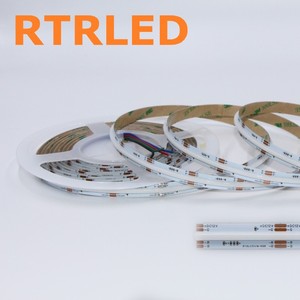 <span class=keywords><strong>Ruban</strong></span> <span class=keywords><strong>LED</strong></span> RGB <span class=keywords><strong>multicolore</strong></span> de qualité supérieure 8 mm 24 V 630 <span class=keywords><strong>LED</strong></span> 10 W/m, longueur de coupe 33,33 mm, pour éclairage architectural encastré - Product Image 3