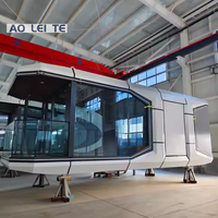 Bouclier de rentrée préfabriqué Space Capsule House avec systèmes redondants Système de contrôle thermique pour la vie en plein air