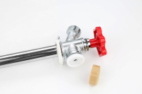 Robinet anti-siphon sans plomb et sans givre, multi-tours, à connexion rapide, tuyau 3/4\" x 1/2\" MIP/Sweat, robinet en laiton anti-gel