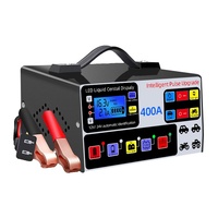 Chargeur de Batterie Intelligent Entièrement Automatique 12 V/24 V pour Voiture et Camion