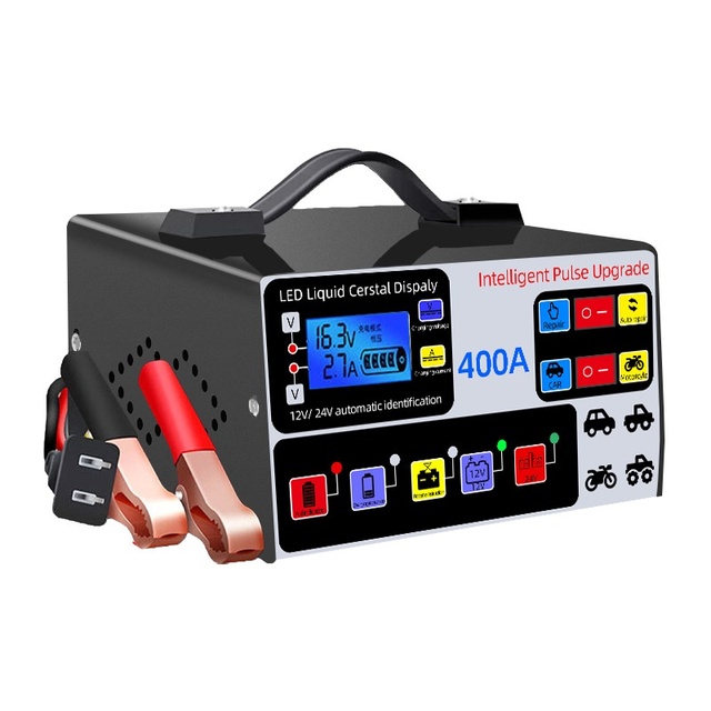 12V/24V Fully Automatic Intelligent Car Truck Battery Charger