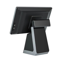 Terminal de point de vente tactile 15,6 pouces le plus vendu, caisse enregistreuse Windows pour la vente au détail, processeur Intel I3/i5/i7, Bluetooth/Wi-Fi pour utilisation en restaurant