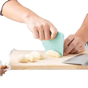 Food Grade Stainless Steel Foldable Disposable <b>Bench</b> Scraper Non-Slip <b>Plastic</b> Handle Kitchen Dough Cutter for Home Commercial - Product Image 3