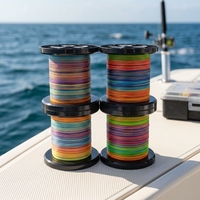Ligne tressée flottante professionnelle Muyuda X8 PE, résistante à l'abrasion, zéro étirement, fidèle au diamètre, longue portée, pour la pêche en mer
